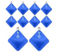 Pool Cover Weights - Leakproof Swimming Pool Water Bags, Outdoor Ground Saf | Ten Piece Heavy Duty Thick PVC Set | Park Backyard Villa Hotel Beach House, Winter Protection Leaves Debris Shielding Equipme