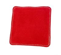 Pool Cue Care Essentials Toalla limpiadora de eje de cuero suave para entusiastas del billar (rojo)