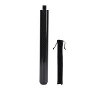 Pool Cue Extension 10 Inch Carbon Fiber, Billiard Cue Extender for How Pool Cue, Easy Install Butt Extension with Storage Bag for Improved Reach and Stability in Home or Tournament