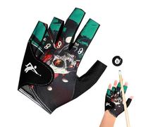 Pool Cue Gloves For Men - Billiards Accessories Elastic Hand Protector | Quick Drying Left/Right Hand Mitten Protective Gear | Elastic Pool Gloves For Adults Women Men