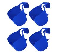Pool Drink Holders, 4pcs Floating Cup Holder Set, Spill-Proof Poolside Drinks Accessories for Swimming, Backyard, Kids Parties, Summer Funs, Outdoor Entertainment, Water Activity Use 5.91x4.53x3.54in