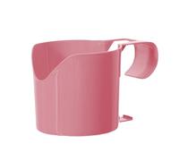 Pool Drinks Holder, Poolside Cup Holders, Pool Drink Basket with Drain Holes, Breathable Storage for Phone or Sunglasses, Outdoor Summer Accessory forAbove GroundPool, Pink