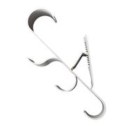 Pool Equipment Fence Hooks, Pool Tool Holder, 2-Piece Rustproof Set, Heavy Duty Attachment, Space-Saving Organizer, Ideal for Patio, Swimming, Underwater Gear, Outdoor Towel