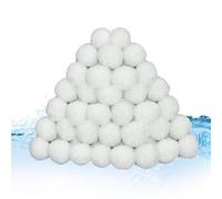 Pool Filter Balls - Sand Filter Media Replacement, Reusable Water Pump Enhancer, Lightweight Debris Capture Material, Circulation Performance Improver, Water For Pond Cleaning Filtration