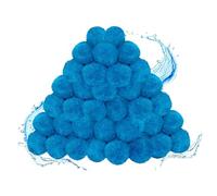 Pool Filter Balls - Sand Filter Media Replacement, Reusable Water Pump Enhancer, Lightweight Debris Capture Material, Circulation Performance Improver, Water For Pond Cleaning Filtration