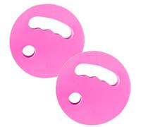 Pool Fitness Discs - 18 x 3 cm 2X EVA Foam Handheld Swim Disc, Ergonomic Grip Aqua Exercise Equipment, Water Workout Training Aid for Beginner Youth Teens Boys | Women Girls Aerobics Resistance
