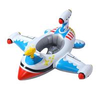 Pool Float Airplane - 43.31x39.37 Inches Comfortable Seat Blow Up Raft