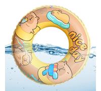 Pool Float Cartoon Capybara Leak-Proof PVC 25.98×11.81inches