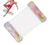 Pool Float Chair - Glitter Water Lounge, Inflatable Lake Float