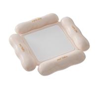 Pool Float Chair, PVC Inflatable Lounge, Blow Up Saddle Floating Chairs with Leakproof Design, Comfortable Floating Chair with Armrests and Cup Holder, Sturdy Pool Lounger for Beach Lake