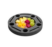 Pool Float Drink Holder Is A Portable Serving Tray with Storage For Food