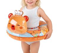Pool Float For Kids - Inflatable Raft with Cartoon Capybara Design, Fun Comfortable Kids Swimming Floats, Durable Pool Float Toy | For Bath Beach Tub Shower Summer Outdoor Play Girl Boy