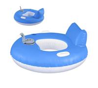 Pool Float, Inflatable Lounge Mattress, 39,76 pulgadas con Electric Portable Tanning Lounger Lake River, Pool Relaxation for Beach, Summer, Swimming Use, Outing, Safety, and Stress Relief