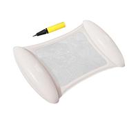 Pool Float Lounger, PVC Blow Up Floating Bed, 43.3x26.7 Inches Inflatable Loungers, Comfort Aid with Beach Style, Compact Supply with Swimming Use, Home Accessories for Amusement Park Lake and Party