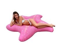 Pool Float Lounger, Star Shaped Blow Up Floating Bed, 140cm/55.12inch Large Water Lounge for Beach Lake Backyard Swimming Party, Summer Travel Float, Inflatable Floats for Women Men Adults