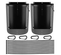 Pool Float Storage Bags - Pack of 2 Large Mesh Nets, Compact Outdoor Poolside Organizer for Floats, Sports Balls, and Swimming Gear, Heavy-Duty Cargo Net for Backyard Fun