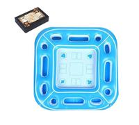 Pool Floating Table | Floating Card Game Table | Portable Food Drink Holder