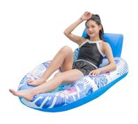 Pool Floats for Adults - Inflatable Water Hammock Lounge Chair, Portable Floating Raft for Swimming Pool Relaxation | For Women & Men, Beach, Resort, Vacation, Travel, Water Park, Summer Party Use