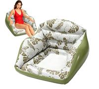 Pool Floats for Adults | Portable Floating Lounge Chair | Pool Lounge Float Water Raft | for Swimming Sunbathing Party Beach Outdoor Travel River Lake Backyard Camping Tanning