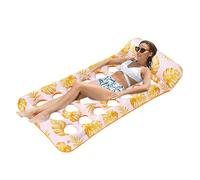 Pool Floats, Plegable Inflatable, Water Lounger, 69,34 x 33,88 x 0,79 pulgadas, Sun Tanning Raft Bed for Men and Women, Swimming Pool, Beach Parties, and Activities, Relax in Style