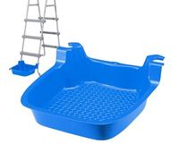 Pool Foot Bath - Tray Bust Para Natación, Cubo De Bañera Portátil Con Cubierta De Ducha Baño Sin Deslizamiento Playa Adultos Seniors | Diseño Móvil Antideslizante Y Adecuado Para Terrazas