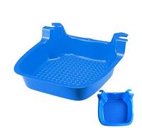 Pool Foot Wash Basin, Portable Anti-Slip Foot Tub, Soaking Bucket Design, Poolside, Shower, Deck, 16.14x15.94x5.12 inches, Beach Use, Ideal for Adults, Elderly, Outdoor Relaxation