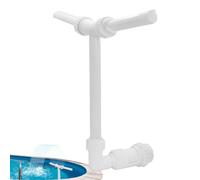 Pool Fountain Sprayer, Inground Double Spray Waterfall, 5,6 cm/2.2in 19cm/7.48 inches Adjustable Outdoor Water Feature, Garden Irrigation System for Swimming, Fish Pond, Plant Area