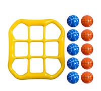 Pool Fun Game, Educational Water Toy, Toss Balls with Floating Feature, Outdoor Activity Set for Boys or Girls, Summer Play with Safe Design, Water Toy for Beaches and Lakes Use