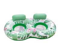 Pool Hammock, Inflatable Lounger, PVC Water Air Mattress Bed Float, Multi-Purpose Floating Toy for Traveling Party Backyard Amusement Park Adults Kids Swimming, 55.91x32.28 Inches