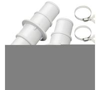 Pool Hose Adapter, Swimming Hose Connector, Leak-Proof Coupling Set, Filter System Fitting, Durable Threaded Attachment with Tight Seal and Easy Installation for Beginners Professionals Gardening