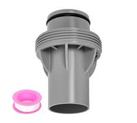 Pool Hose Connector Coupling, Tub Pipe Coupling Fittings, 6x8.2cm Swimming Pool Hose Fittings, Water Flow Adapter Aid for Park, Garden, Backyard, Lawn, Outdoor Summer, Apartment