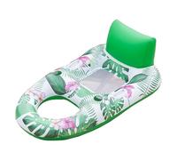 Pool Inflatable Hammock, PVC Water Lounger, Air Mattress Float, Multi-Purpose Floating Bed, Comfortable Relaxation Raft for Amusement Park Traveling Backyard Use, Single, Double