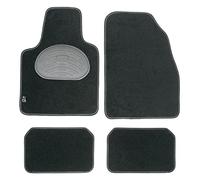 Pool Line 610301 JGO. ALFOMBRAS MOQUETA Premium Negra TALONERA Goma Ribete Negro