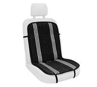 Pool Line - Respaldo Don Fresco Black, Transpirable y Resistente, Compatible con Airbag, Universal, Negro con Líneas Color Natural