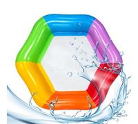 Pool Lounger, 2-Person Floating Water Chair, Large PVC Pool Float