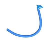 Pool Noodles - Dispositivo de ejercicio flotante con diseño de cabeza de animal | Fideos de natación largos de alta flotabilidad con cabeza esculpida decorativa y composición no porosa para ríos, lago