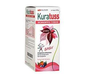 Pool Pharma Kuratuss Baby Sciroppo Tosse Bambini Gusto Frutti Di Bosco 210 g