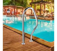Pool Rail, Barra de apoyo for escalera de piscina de 3 curvas, barandilla for escalera de piscina for acceso a piscinas enterradas