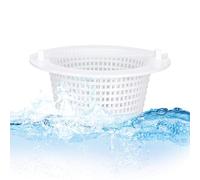 Pool Skimmer Bash - Trampa para escombros en piscina fácil en forma, inserto skimmer resistente al cloro | Reemplazo de la cesta para filtros de piscina, atrapadores de hojas pesadas, trap