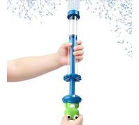 Pool Squirter Toys - Long Range 4 Mode Water Shooter Outdoor Game for Beach Backyard Fun, | ABS Flexible Multi Spray Handheld Waters Blasters for Family Kids Adults Party Camping Play Use
