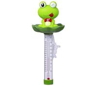 Pool Temp Floater, Safety Bath Animal Gauge, 9.84x9.06 Inches Shockproof Floating Thermometer, Accurate Temperature Monitoring for Spa, Bathtub, Swimming Pool, Aquarium, Pond