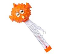 Pool Temp Floater, Safety Bath Gauge, Shockproof Animal Thermometer, Floating Monitor, Easy-to-Read Display, Accurate Sensor, Fun Design, Perfect for Spa, Bathtub, Aquarium, Indoor Pond Use