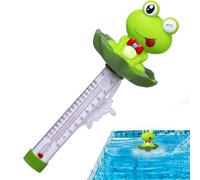 Pool Temp Floater, Shockproof Animal Bath Gauge, Floating Water Temperature Monitoring Device, Safe and Fun Thermometer for Spa, Bathtub, Swimming, Aquarium, Indoor Outdoor Family Use