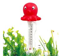 Pool Temperature Gauge - Floating Duck Octopus Thermometer with String, Fun Pool Accessories Water Temperature Meter, Large Floating Spa Pond Lake Beach Hot Tub Aquarium Fish Tank Decorative