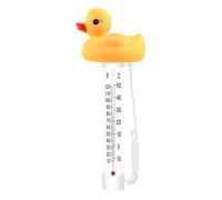 Pool Temperature Gauge - Floating Duck Octopus Thermometer with String, Fun Pool Accessories Water Temperature Meter, Large Floating Spa Pond Lake Beach Hot Tub Aquarium Fish Tank Decorative