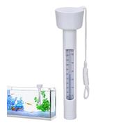 Pool Temperature Gauge Floating Easy Read,0-50°C Aquarium Accessories | Pond Water Temperature Gauge - for Summer Vacation Water Gardens Lakes Ponds Resorts Spas Aquariums Home Outdoor Indoor