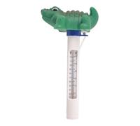 Pool Temperature Gauge - Funny Floating Crocodile Hot Tub Thermometer | Easy Read Precision Water Temperature Gauge | Floating Pool Thermometer For Bathtub Hot Tub Spa Cold Plunge Indoor Outdoor