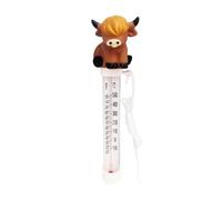 Pool Temperature Gauge | Large Easy Read Floating Thermometer | Precision Water Temperatures Meter | Hot Tub Spa Pool Pond Cold Plunge Aquarium Temperature Monitor for Home Outdoor Backyard Use
