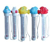 Pool Temperature Monitor - Waterproof Floating Thermometer, Shatter Resistant Water Temperature Gauge, Swimming Pool Heat Reader Indoor Outdoor Measurement Device, Spa Pond Aquarium Thermal Indicator