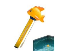 Pool Thermograph Floating, Swim Temperature Gauge, Floating Water Thermometer, Precision Sensor, Easy Read Display, Waterproof Design, Accurate Tracking, Perfect for Pools, Hot Tubs, Aquariums